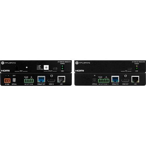 Atlona AT-HDR-EX-100CEA-TX 4K HDR Transmitter with Ethernet, Control, PoE & Return Audio (330') - Creation Networks