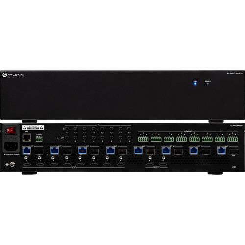 Atlona AT-PRO5-MX810 8x10 Fiber/Copper 4K HDR Matrix Switcher - Creation Networks