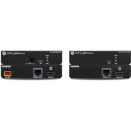 Atlona Avance UHD 4K HDMI Transmitter and Receiver Kit with Control and and Bidirectional Remote Power - AT-AVA-EX70C-KIT - Creation Networks