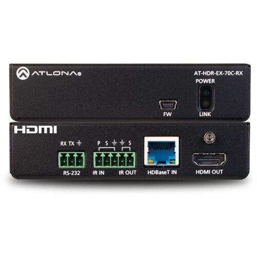 Atlona HDBaseT 4K HDMI Receiver - AT-HDR-EX-70C-RX - Creation Networks