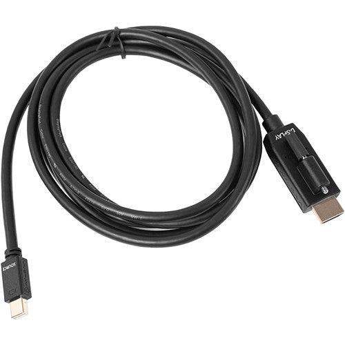 Atlona LinkConnect 3 Meter Mini DisplayPort to HDMI Cable - AT-LC-MDP2H-3M - Creation Networks