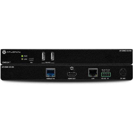 Atlona Omega 4K UHD HDMI/USB-over-HDBaseT Receiver (330') - AT-OME-EX-RX - Creation Networks