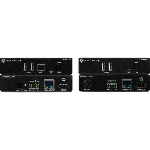 Atlona Omega 4K/UHD HDMI/USB-over-HDBaseT Lite Extender Kit (230') - AT-OME-EX-KIT-LT - Creation Networks