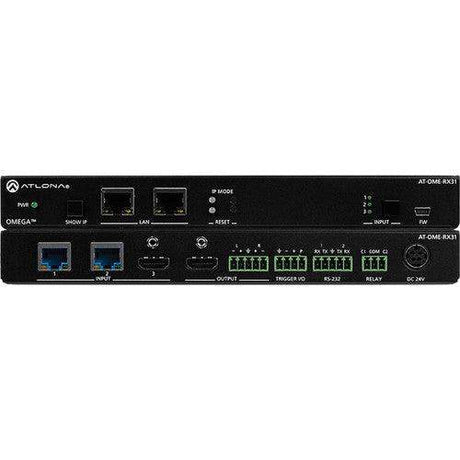 Atlona Omega 4K/UHD Receiver w/Dual HDBaseT inputs, HDRMI input and HDMI output - AT-OME-RX31 - Creation Networks