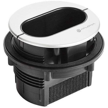 Atlona Pocket Series Tabletop Cable Access Enclosure for Three Cables - AT-PKT-3H - Creation Networks