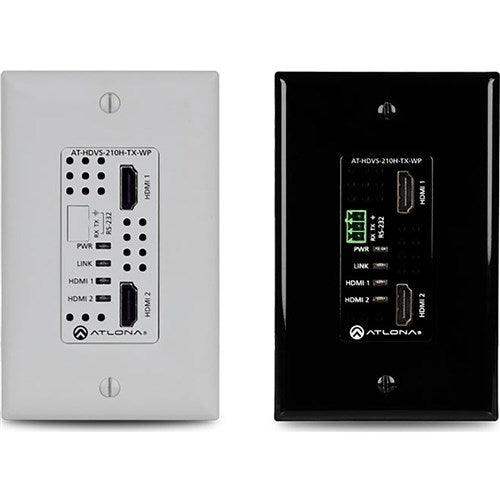 Atlona Single Gang Dual HDMI Wall Transmitter - AT-HDVS-210H-TX-WP - Creation Networks