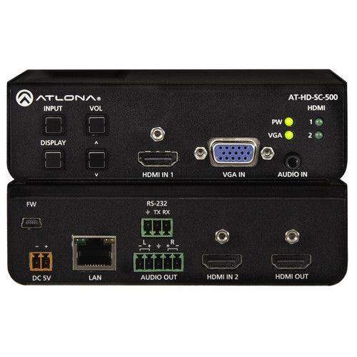Atlona Three-Input Scaler for HDMI and VGA Signals - AT-HD-SC-500 - Creation Networks