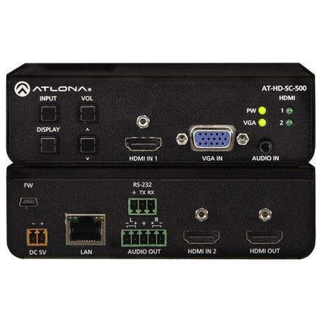 Atlona Three-Input Scaler for HDMI and VGA Signals - AT-HD-SC-500 - Creation Networks