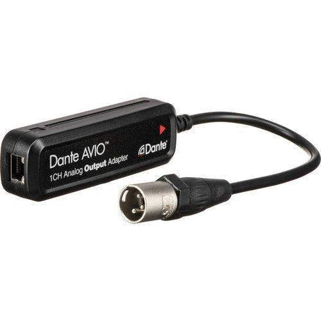 Audinate Dante AVIO 1-Channel XLR Analog Output Adapter for Dante Audio Network - Creation Networks