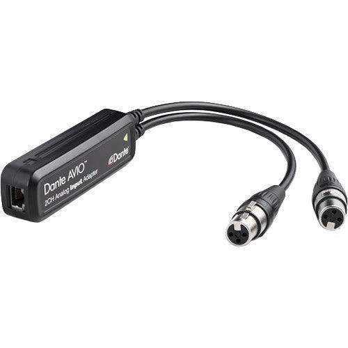 Audinate Dante AVIO 2-Channel Analog Input Adapter for Dante Audio Network - Creation Networks