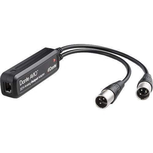 Audinate Dante AVIO 2-Channel XLR Analog Output Adapter for Dante Audio Network - Creation Networks