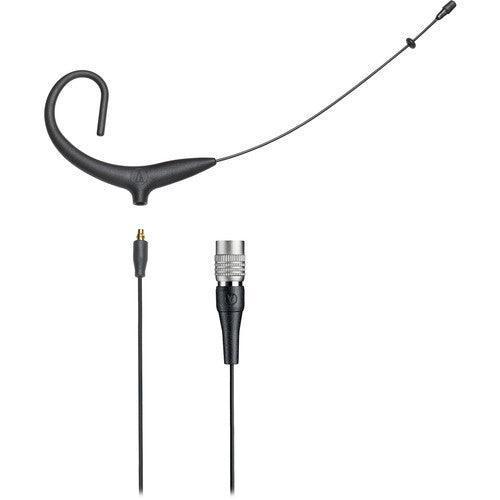 Audio-Technica BP892X MicroSet omnidirectional condenser headworn microphone with 55" detachable cable terminated with locking 4-pin connector, black - Creation Networks