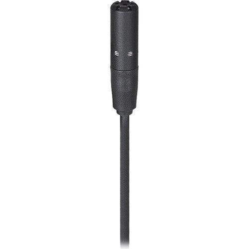 Audio-Technica BP898c Subminiature Cardioid Lavalier Microphone (Black, Unterminated) - Creation Networks