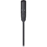 Audio-Technica BP898c Subminiature Cardioid Lavalier Microphone (Black, Unterminated) - Creation Networks