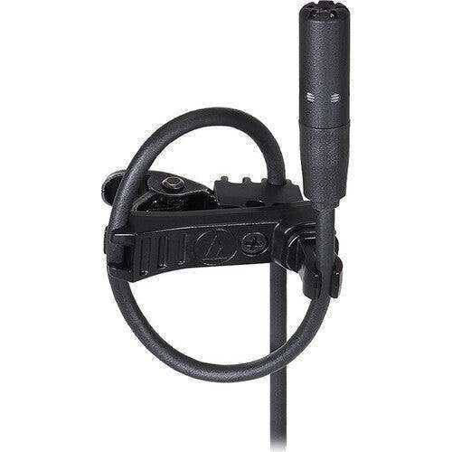 Audio-Technica BP898cH Subminiature Cardioid Lavalier Microphone (Black, cH-Style Connector) - Creation Networks