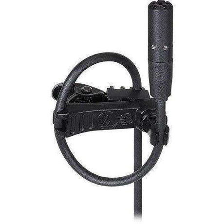 Audio-Technica BP898cW Subminiature Cardioid Lavalier Microphone (Black, cW-Style Connector) - Creation Networks