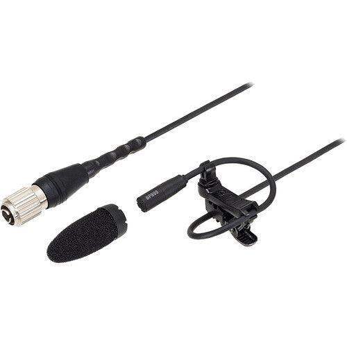 Audio-Technica BP899cH Subminiature Omnidirectional Lavalier Microphone (Black, cH-Style Connector) - Creation Networks