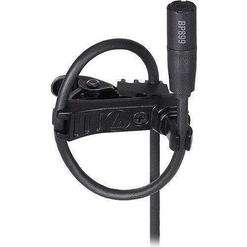 Audio-Technica BP899cH Subminiature Omnidirectional Lavalier Microphone (Black, cH-Style Connector) - Creation Networks