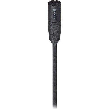 Audio-Technica BP899cW Subminiature Omnidirectional Lavalier Microphone (Black, cW-Style Connector) - Creation Networks