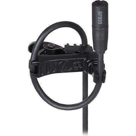 Audio-Technica BP899cW Subminiature Omnidirectional Lavalier Microphone (Black, cW-Style Connector) - Creation Networks