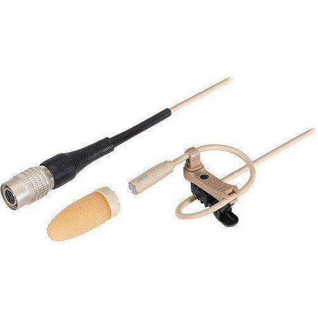 Audio-Technica BP899cW-TH Subminiature Omnidirectional Lavalier Microphone (Theater-Beige, cW-Style Connector) - Creation Networks