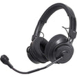 Audio-Technica BPHS2A Stereo Broadcast Headset with Hypercardioid Dynamic Boom Microphone - Creation Networks