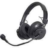 Audio-Technica BPHS2A Stereo Broadcast Headset with Hypercardioid Dynamic Boom Microphone - Creation Networks
