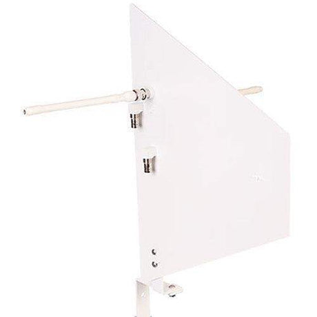 Audio-Technica DFINW RF Venue Diversity Fin Antenna with Wall-Mount Bracket for Wireless Microphone Systems (White, 470 to 698 MHz) - Creation Networks