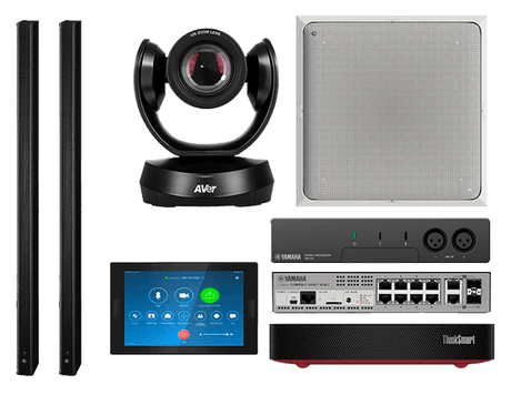 AVer Lenovo Zoom Large Room Ceiling Mic Complete Solution - YALLARGECEILINGZOOM - Creation Networks