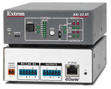 Extron AXI 22 AT 2 In, 2 Out Dante Audio Interface w/ DDM & AES67