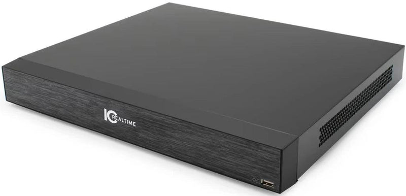 IC Realtime NVR-MX16POE-1U16MP1-4TB 16 Channel Video Recorder