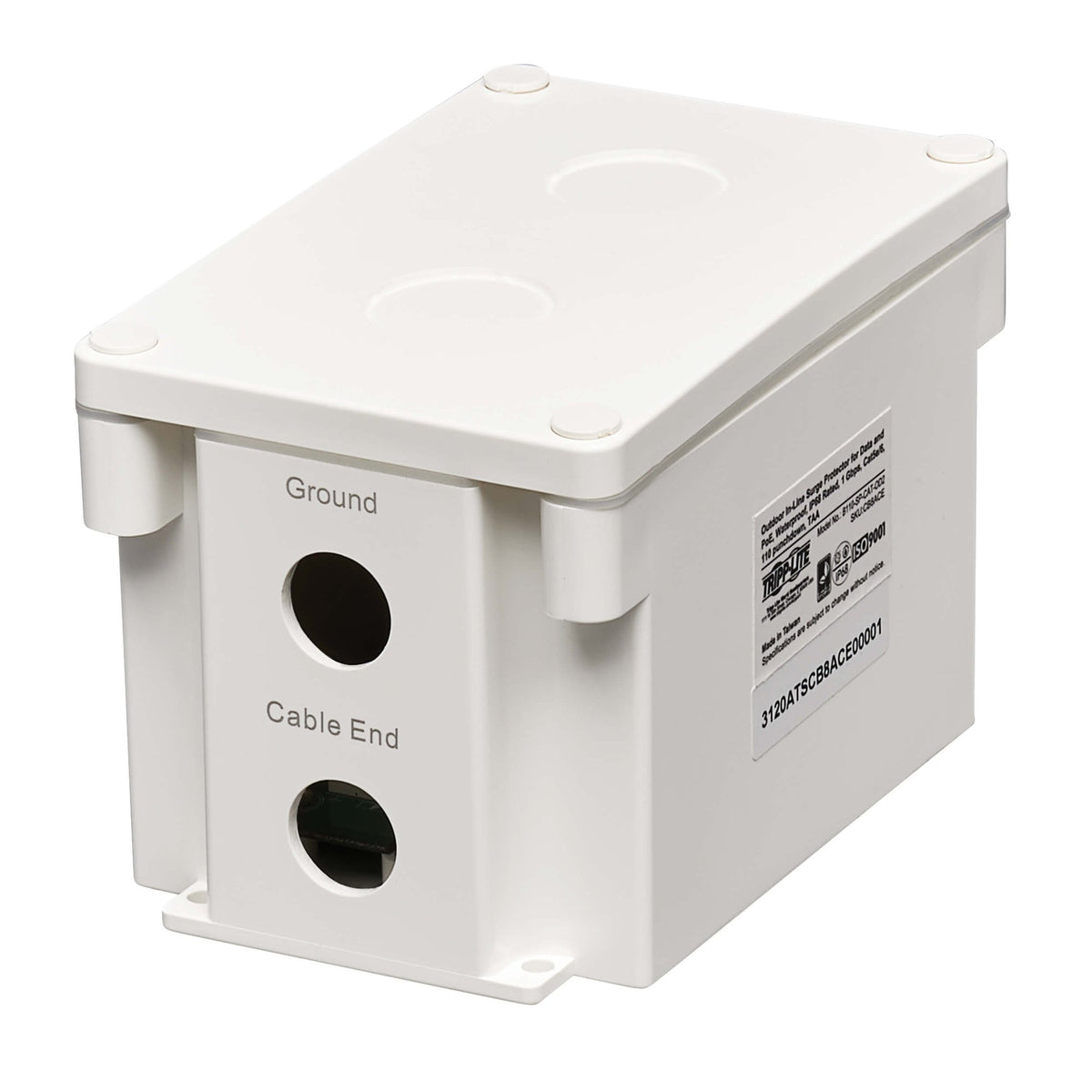 Eaton B110-SP-CAT-OD2 – Outdoor PoE Surge Protector Surge Protectors & Power Strips Eaton