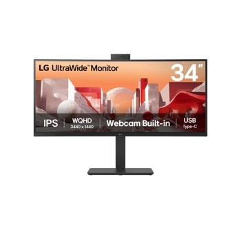 LG 34BA85QE-B – 34" LG MONITOR 3440X1440, Curved, 21:9 IPS Desktop Monitors LG Electronics