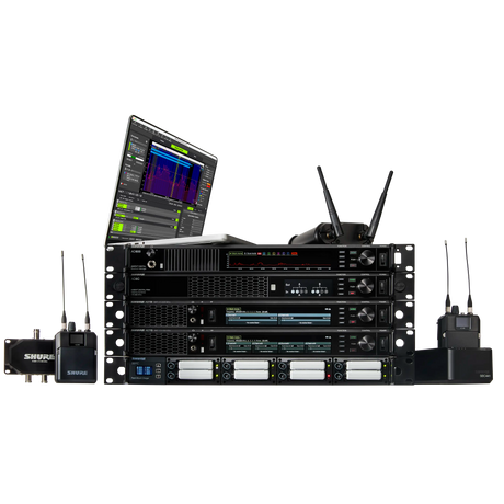 Shure P10T PSM®1000 Dual Rack Unit Transmitter - P10T=-X55 Microphones Shure