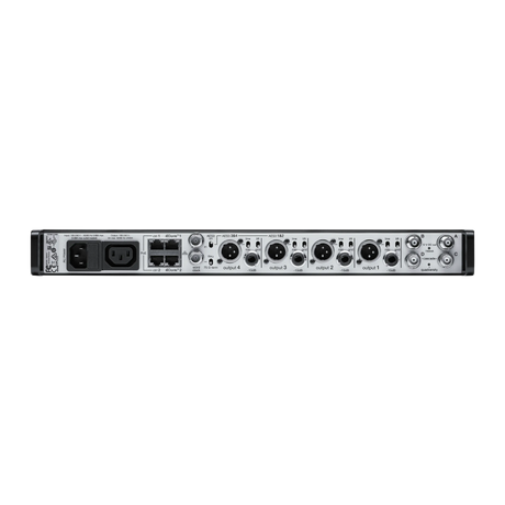 Shure AD4QUS Digital Four-Channel Wireless Receiver Microphones Shure