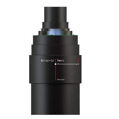 Barco ILD lens 4.0 ‑ 7.4 : 1 (0.8" DMD) - R9803073 - Creation Networks