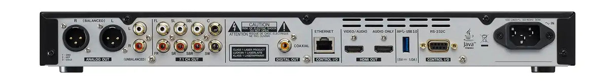 Tascam BD-MP4K 4K Uhd Blu-Ray Multimedia Player