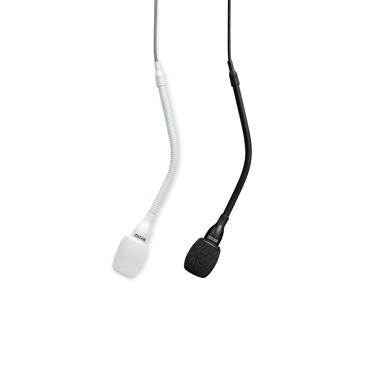Shure MX202W-A/N Microflex Overhead Condenser Microphone White No Cartridge Microphones Shure