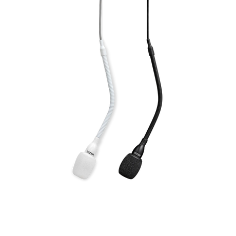 Shure MX202W-A/N Microflex Overhead Condenser Microphone White No Cartridge Microphones Shure