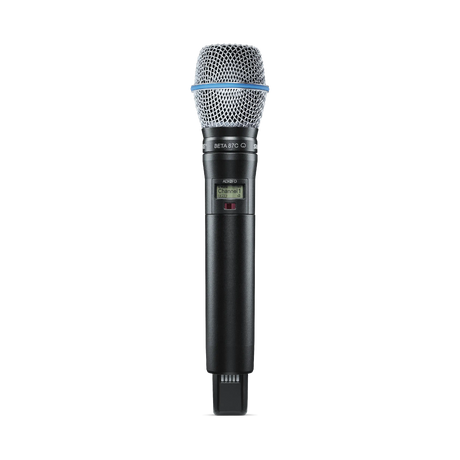 Shure ADX2FD/B58 Digital Handheld Wireless Microphone Transmitter with Beta 58A Capsule Microphones Shure