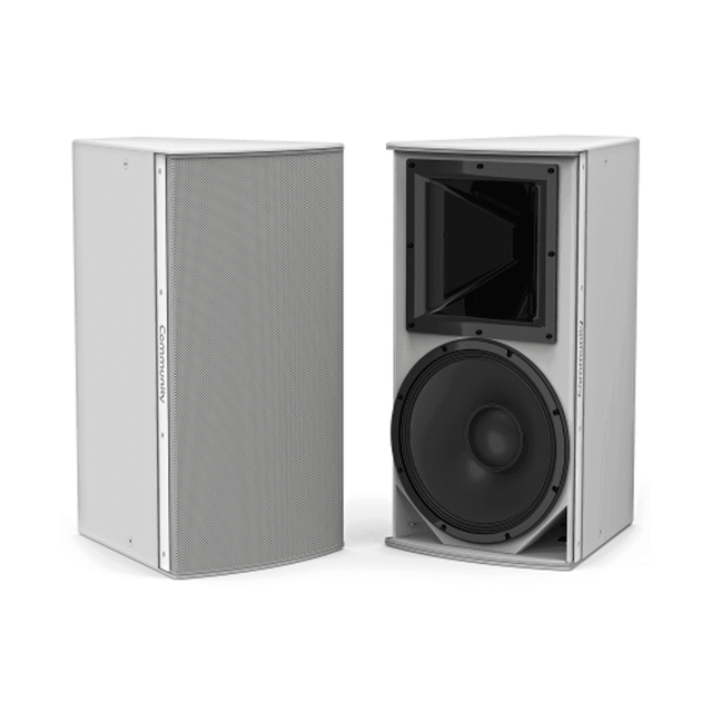 Biamp Community IP8-1152/99 High Power 15-Inch 2-Way 90 X 90 Speaker (White) - 911.1101.900 - Creation Networks