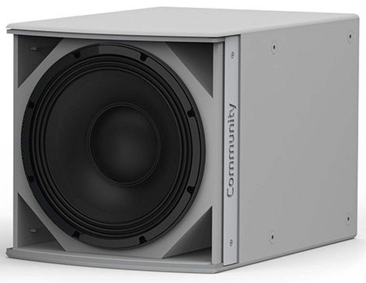 Biamp Community IS8-118 High Power 18-Inch Subwoofer (White) - 911.1153.900 - Creation Networks