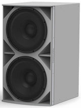 Biamp Community IS8-218 High Power Dual 18-Inch Subwoofer (White) - 911.1165.900 - Creation Networks