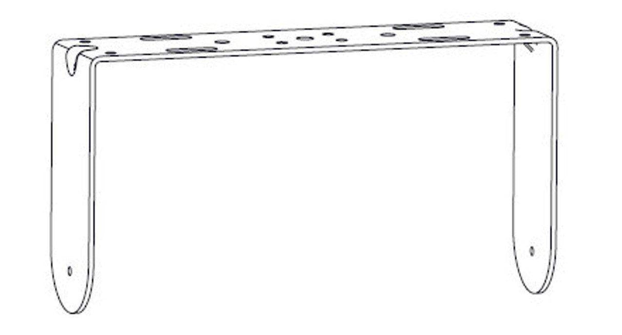 Biamp Community IUB1082 U-Bracket for IC6-1082 Indoor (White) - 911.1171.900 - Creation Networks