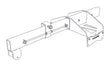 Biamp Community IV6-SB-AF IV6 Sub behind array frame (White) - 911.1216.900 - Creation Networks