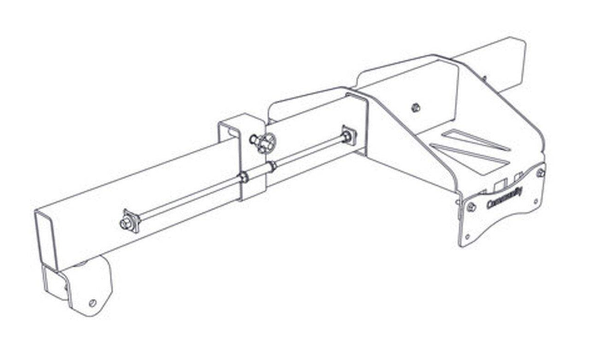Biamp Community IV6-SB-AF IV6 Sub behind array frame (White) - 911.1216.900 - Creation Networks