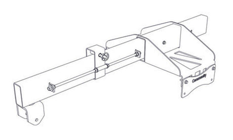 Biamp Community IV6-SB-AF IV6 Sub behind array frame (White) - 911.1216.900 - Creation Networks
