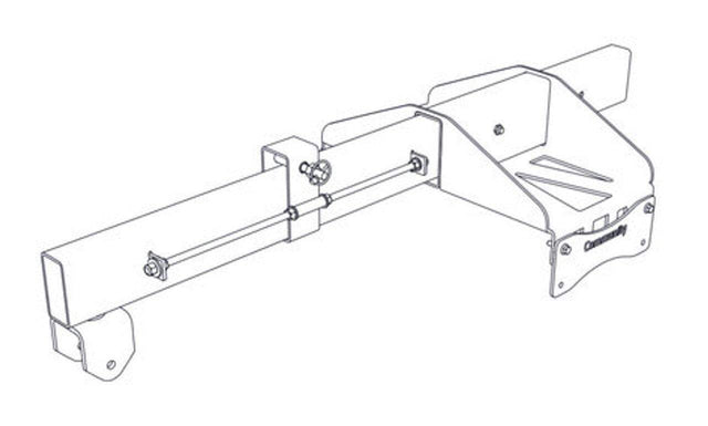 Biamp Community IV6-SB-AF IV6 Sub behind array frame (White) - 911.1216.900 - Creation Networks