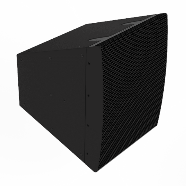 Biamp Community LVH-906WR/AS Large Format, High Output, Horn Loaded 4 x 12-inch 3-Way, Variable Vertical Dispersion x 60 Horizontal with Active Standard (Weather-Resistant, Grey) - 911.0930.900 - Creation Networks