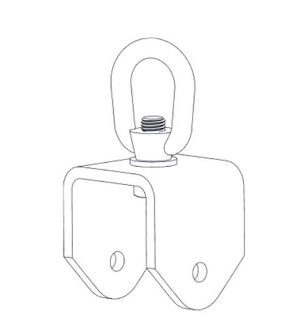 Biamp Community PY1-EN750-1550 Lift point for array frames (White) - 911.1233.900 - Creation Networks